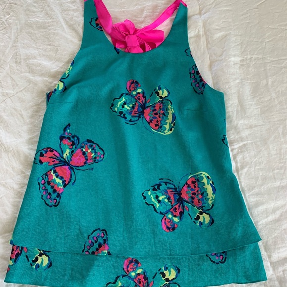 Lilly Pulitzer butterfly top - Picture 1 of 3
